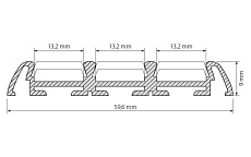 Профиль Arlight PHS-3X-2000 ANOD 013209 3