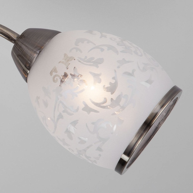 Подвесная люстра Eurosvet 30026/5 античная бронза изображение 3 Подвесная люстра Eurosvet 30026/5 античная бронза Фото № 3