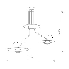 Подвесная люстра Nowodvorski Disk 7644 1