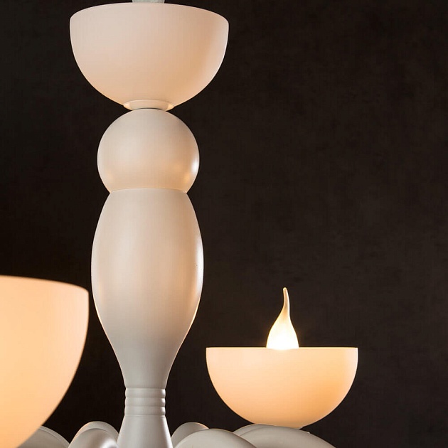 Подвесная люстра Divinare Bianca 7091/01 LM-8 изображение 4 Подвесная люстра Divinare Bianca 7091/01 LM-8 Фото № 4