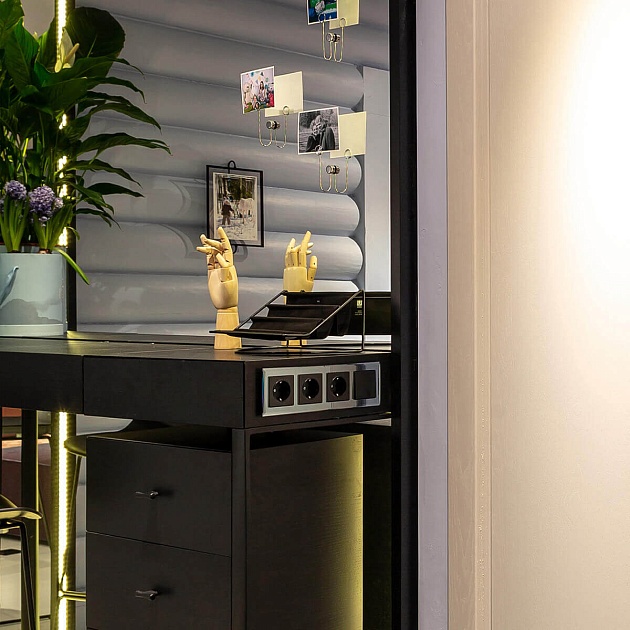 Выключатель Werkel одноклавишный черный матовый W1110008 4690389156588 изображение 7 Выключатель Werkel одноклавишный черный матовый W1110008 4690389156588 Фото № 7