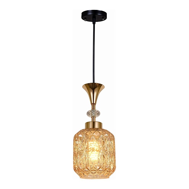 Подвесной светильник Reluce 02003-0.9-01 Amber Фото № 