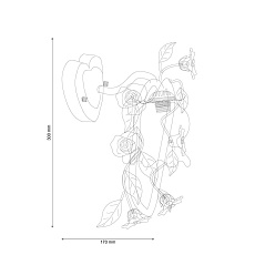 Бра Lucia Tucci Fiori Di Rose W110.1 1