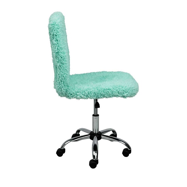 Детское кресло AksHome Fluffy мятный, искусственный мех 86384 Фото № 13