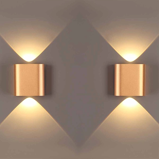 Настенный светодиодный светильник Odeon Light Hightech Magnum 4212/2WL Фото № 2