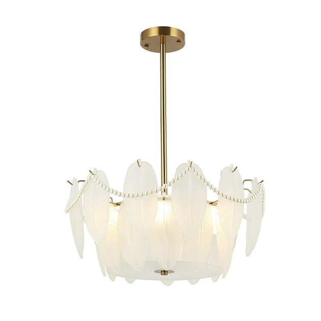 Подвесной светильник Gerhort G21134/6B GD+WT Фото № 