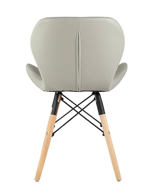 Кухонный стул Stool Group Бон экокожа серый DC-19122601 grey изображение 4 Кухонный стул Stool Group Бон экокожа серый DC-19122601 grey Фото № 4