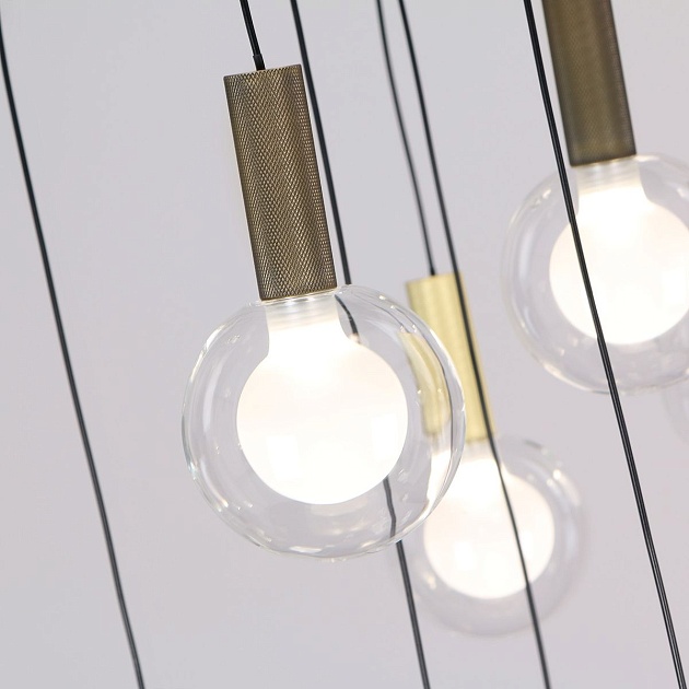 Подвесная светодиодная люстра Favourite Kula 4378-27P изображение 3 Подвесная светодиодная люстра Favourite Kula 4378-27P Фото № 3