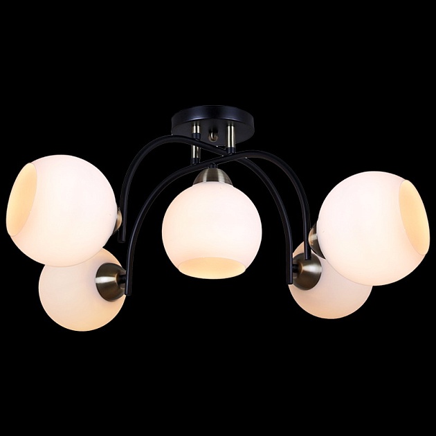 Потолочная люстра Illumico IL0250-5CSQ-79 BK AB Фото № 