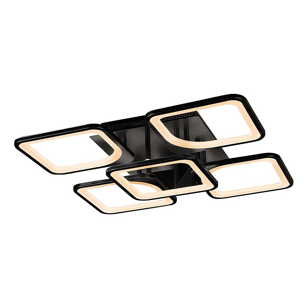 Потолочная светодиодная люстра iLedex Pluto 9905/5 BK Фото № 3