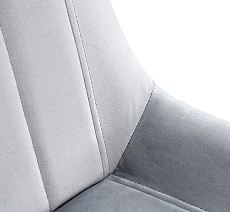 Полубарный стул Sheffilton SHT-ST37/S66-1 серое облако/черный муар 8798234201 1