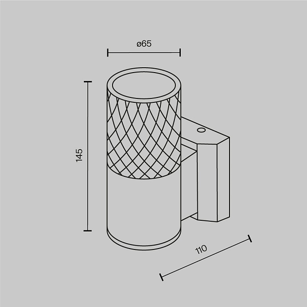 Уличный настенный светильник Maytoni Bowery O583WL-01B изображение 2 Уличный настенный светильник Maytoni Bowery O583WL-01B Фото № 2