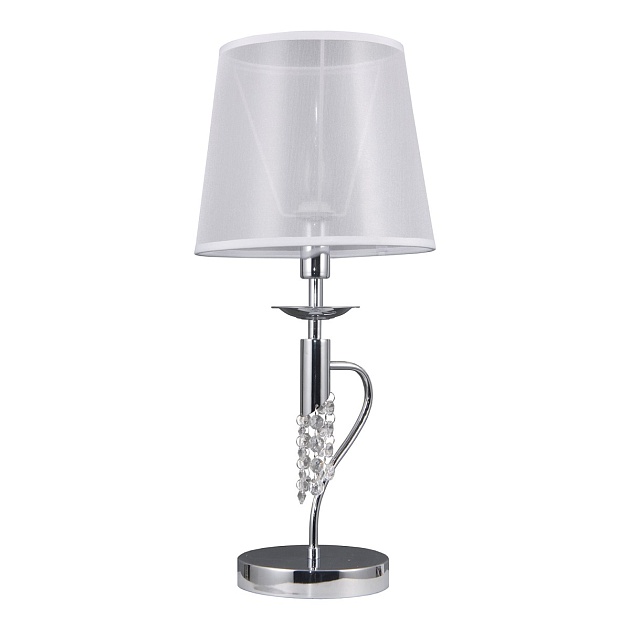Настольная лампа Gerhort G11038/1T CR WT изображение Настольная лампа Gerhort G11038/1T CR WT Фото №