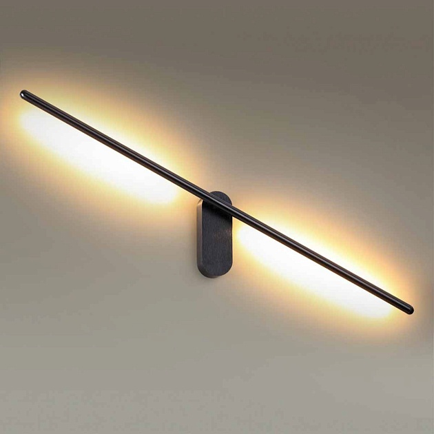 Настенный светодиодный светильник Odeon Light Hightech Mill 3858/12WB изображение 3 Настенный светодиодный светильник Odeon Light Hightech Mill 3858/12WB Фото № 3