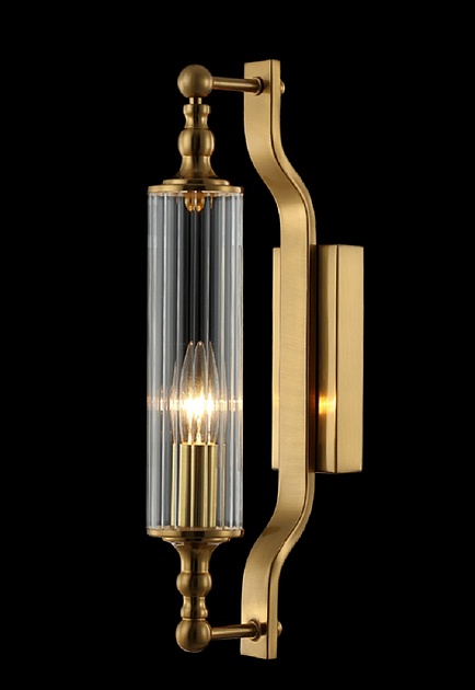 Бра Crystal Lux Tomas AP1 Brass Фото № 4
