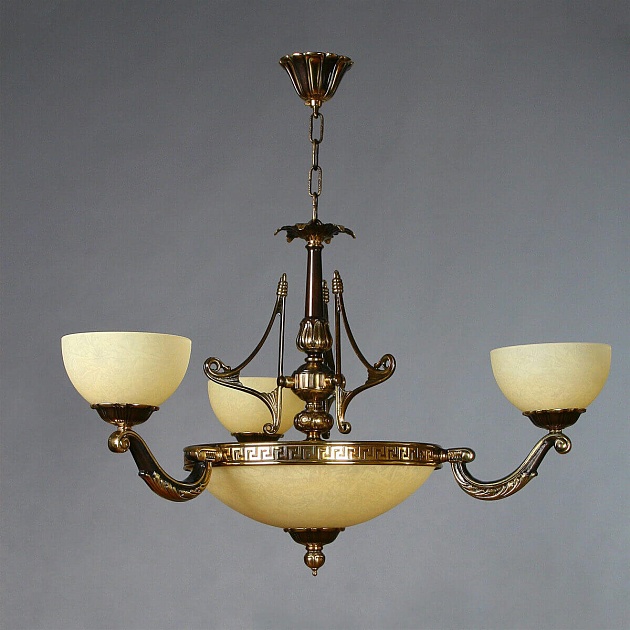 Подвесная люстра Ambiente Tenerife 02166/3 PB изображение Подвесная люстра Ambiente Tenerife 02166/3 PB Фото №