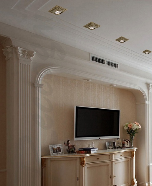 Встраиваемый светильник Reccagni Angelo Spot 1083 Bronzo изображение 2 Встраиваемый светильник Reccagni Angelo Spot 1083 Bronzo Фото № 2