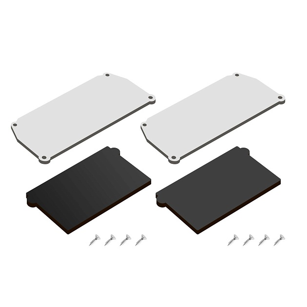 Заглушка Denkirs Flod (2 шт) DK5852-BK Фото № 