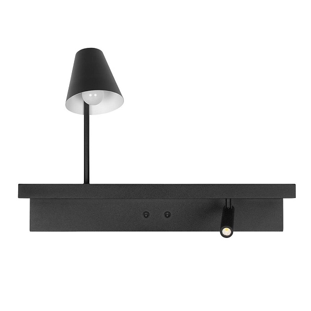 Настенный светильник Loft IT Shelf 10216/2W Black изображение 3 Настенный светильник Loft IT Shelf 10216/2W Black Фото № 3