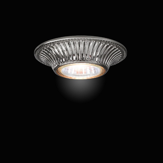 Встраиваемый светильник Reccagni Angelo Spot 1078 Nichel изображение Встраиваемый светильник Reccagni Angelo Spot 1078 Nichel Фото №