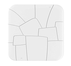 Кухонный стол Sheffilton SHT-TU13/TT30 83/83 черный муар/белый 7534532101 1