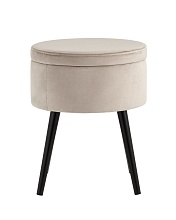 Пуф Stool Group Клайс велюр светло-серый vd-clays-b25 4