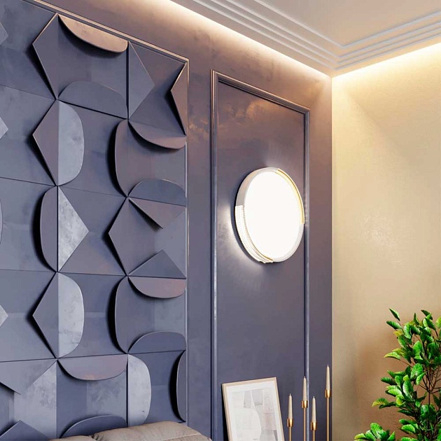 Настенно-потолочный светодиодный светильник Sonex Velio 7612/DL Фото № 7