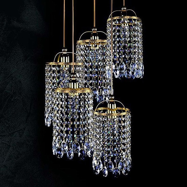 Подвесная люстра Artglass Small Game 07-05 CE Фото № 2