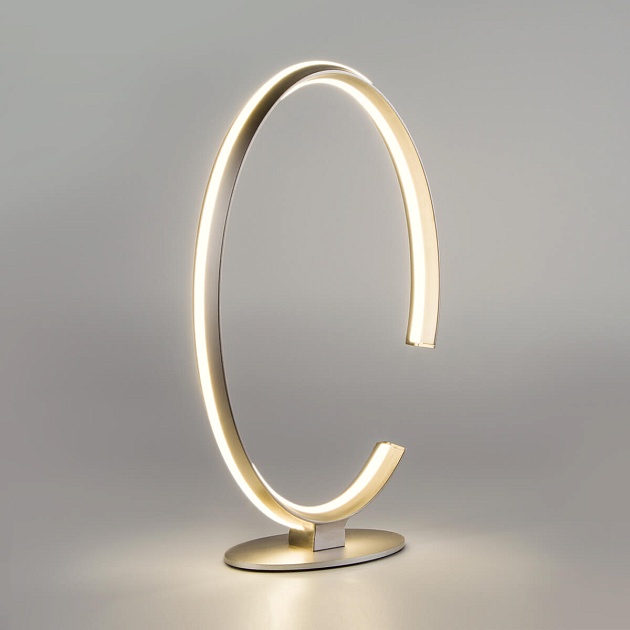 Настольная лампа Eurosvet 80414/1 сатин-никель Фото № 