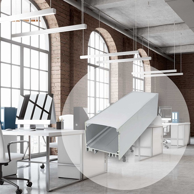 Профиль с рассеивателем Apeyron 08-23 Фото № 12