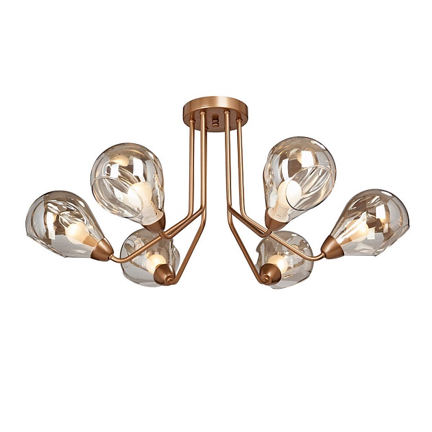 Потолочная люстра Vitaluce V4868-8/6PL изображение Потолочная люстра Vitaluce V4868-8/6PL Фото №