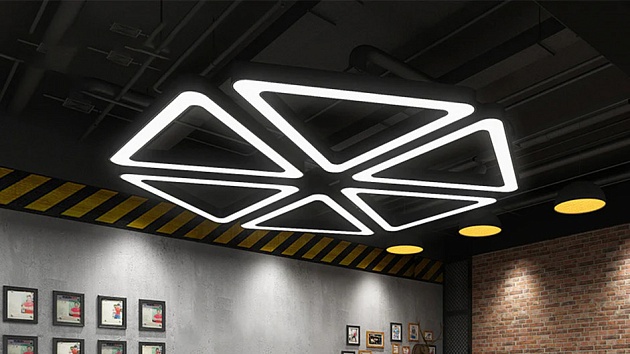 Подвесной светодиодный светильник Siled Trinity-02 7371395 Фото № 2