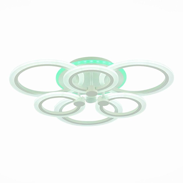Потолочная светодиодная люстра Evoluce Cerina SLE500652-06RGB Фото № 8