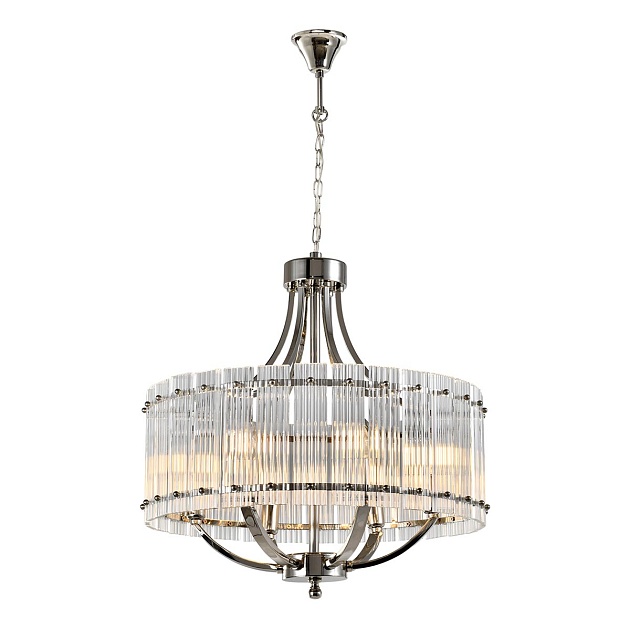 Подвесная люстра iLamp Silverstone P9504-6 NIC Фото № 