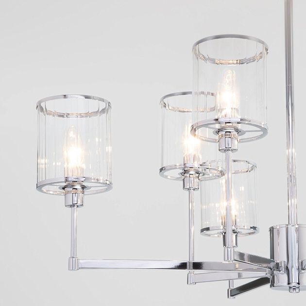 Потолочная люстра Eurosvet 60144/8 хром Фото № 3