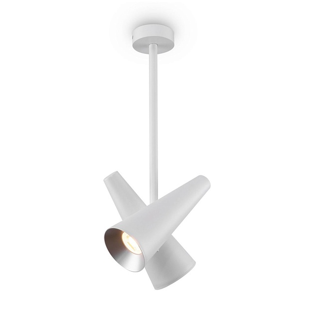 Подвесная люстра Maytoni Giro MOD095CL-02W изображение Подвесная люстра Maytoni Giro MOD095CL-02W Фото №