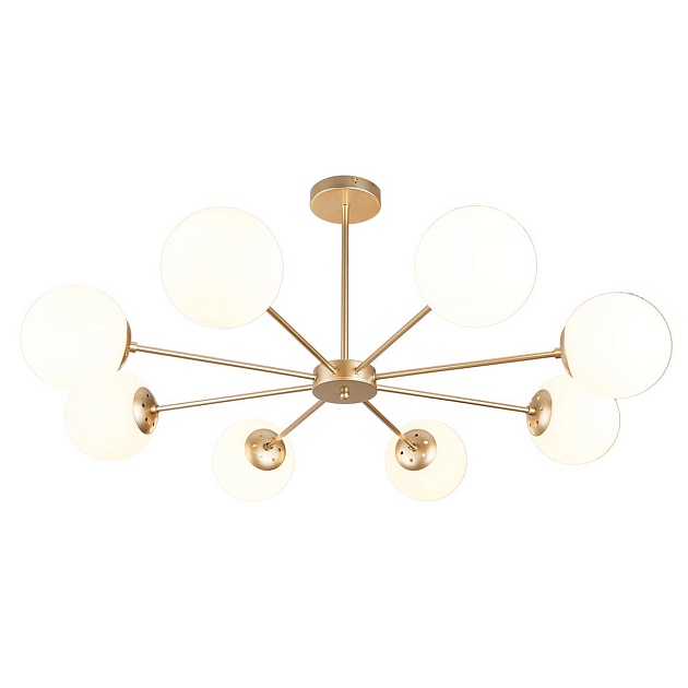 Подвесная люстра Escada ETHEREAL 2110/8P Gold изображение Подвесная люстра Escada ETHEREAL 2110/8P Gold Фото №