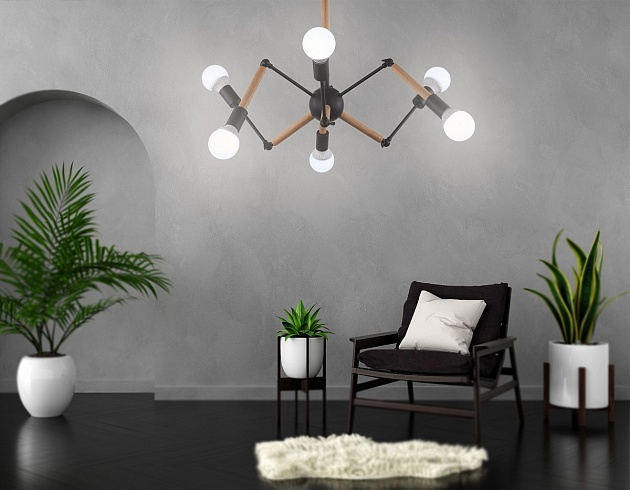 Подвесная люстра Ambrella light Traditional Loft TR80488 Фото № 8