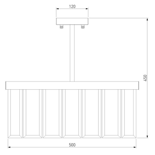 Потолочная люстра Bogates Eclipse 357/5 Smart Фото № 2