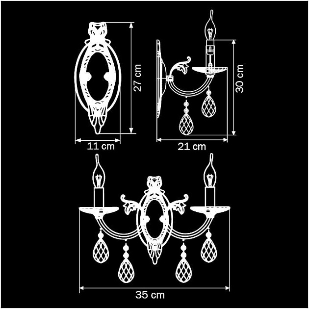 Бра Osgona Stregaro 694622 Фото № 2