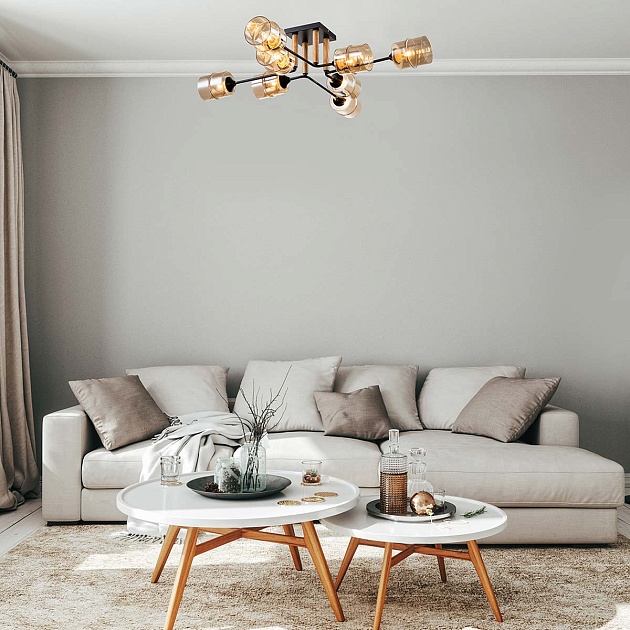 Потолочная люстра Escada MONDRIAN 699/8P изображение 4 Потолочная люстра Escada MONDRIAN 699/8P Фото № 4