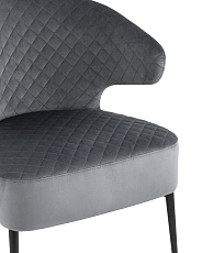 Кресло Stool Group Royal велюр тёмно-серый vd-royal-b27 1