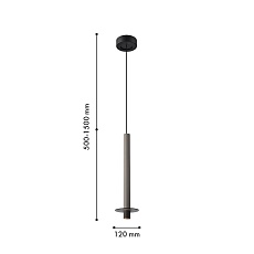 Подвесной светодиодный светильник Favourite Ingrid 4404-1P 1
