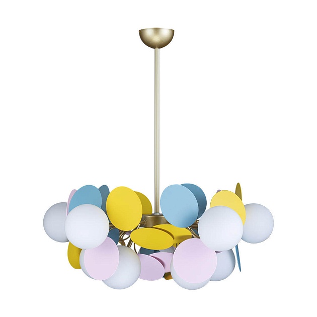 Подвесная люстра Loft IT Matisse 10008/10 Mult изображение Подвесная люстра Loft IT Matisse 10008/10 Mult Фото №