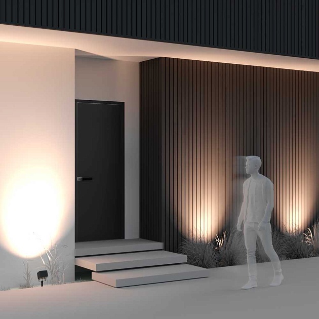 Ландшафтный светодиодный светильник Maytoni Ares O309FL-L18B3K изображение 6 Ландшафтный светодиодный светильник Maytoni Ares O309FL-L18B3K Фото № 6