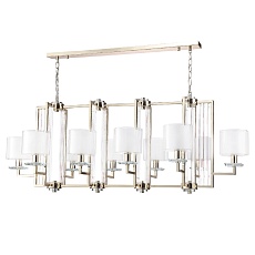 Подвесная люстра Crystal Lux Nicolas SP10 L1300 Gold/White