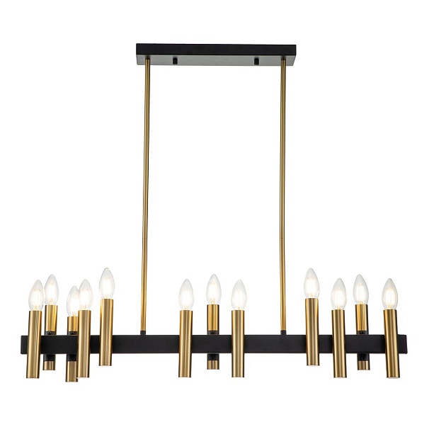 Подвесная люстра Indigo Cero 13009/12RL Black V000208 изображение Подвесная люстра Indigo Cero 13009/12RL Black V000208 Фото №