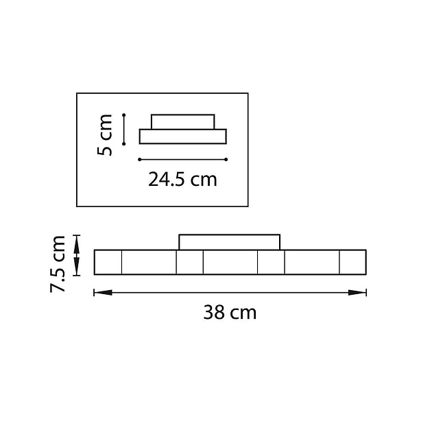 Потолочный светодиодный светильник Lightstar Favo 750072 изображение 4 Потолочный светодиодный светильник Lightstar Favo 750072 Фото № 4