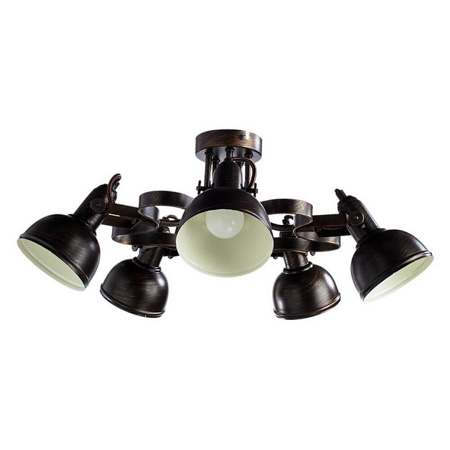 Потолочная люстра Arte Lamp Martin A5216PL-5BR Фото № 