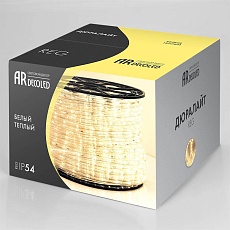 Дюралайт с постоянным свечением Ardecoled 1.9W/m 36LED/m теплый белый 100M ARD-REG-STD Warm 024622 1